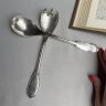 Ложка для салата 21 см набор 2 шт. серебрение Франция