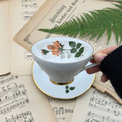 Чайная тройка Rose Seltmann Weiden 170 мл Германия