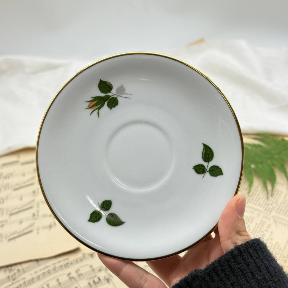 Чайная тройка Rose Seltmann Weiden 170 мл Германия 