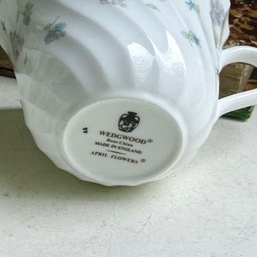 Чайная пара Wedgwood April Flowers 240 мл Англия 