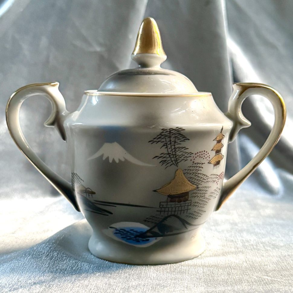 Сахарница Пагода 200 мл фарфор Япония