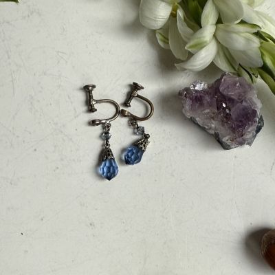 Клипсы винтажные 3,5 см