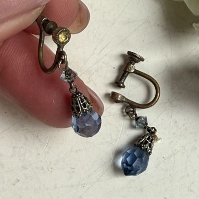 Клипсы винтажные 3,5 см