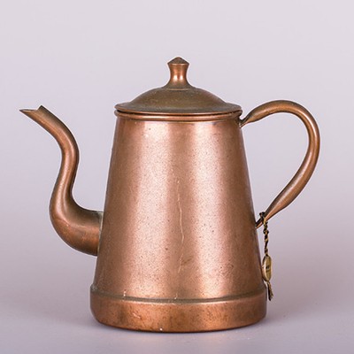 Чайник кофейник 1,2 л медь