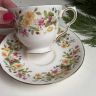 Чайная пара Colclough Hedgerow 200 мл Англия 