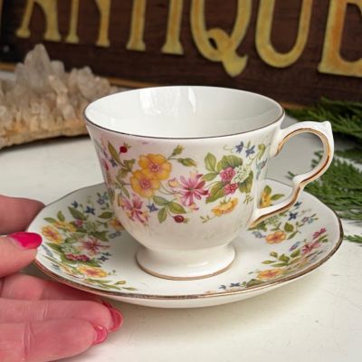 Чайная пара Colclough Hedgerow 200 мл Англия