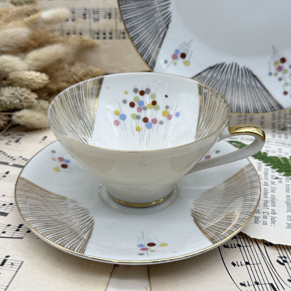 Чайное трио Seltmann Weiden 180 мл Германия 