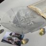 Блюдо фруктовница 34 см хрусталь