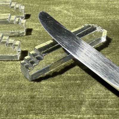 Подставки под приборы порткуто 10 см хрусталь Франция 