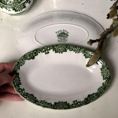 Блюдо глубокое 21 см Alfred Meakin Staffordshire