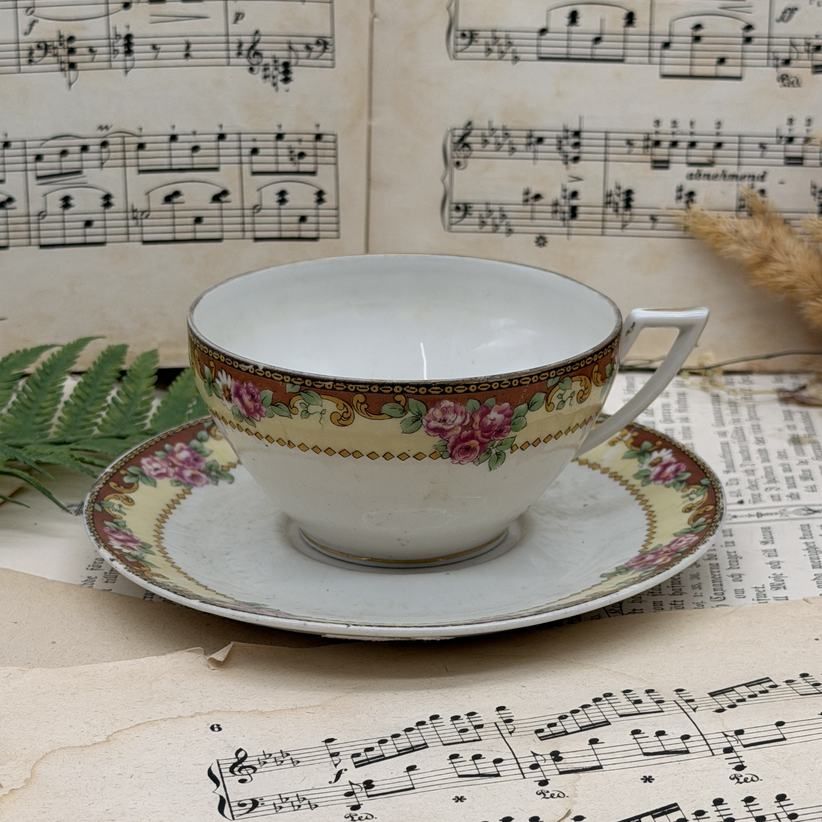 Чайная пара Porcelaine de Limoges 180 мл Франция