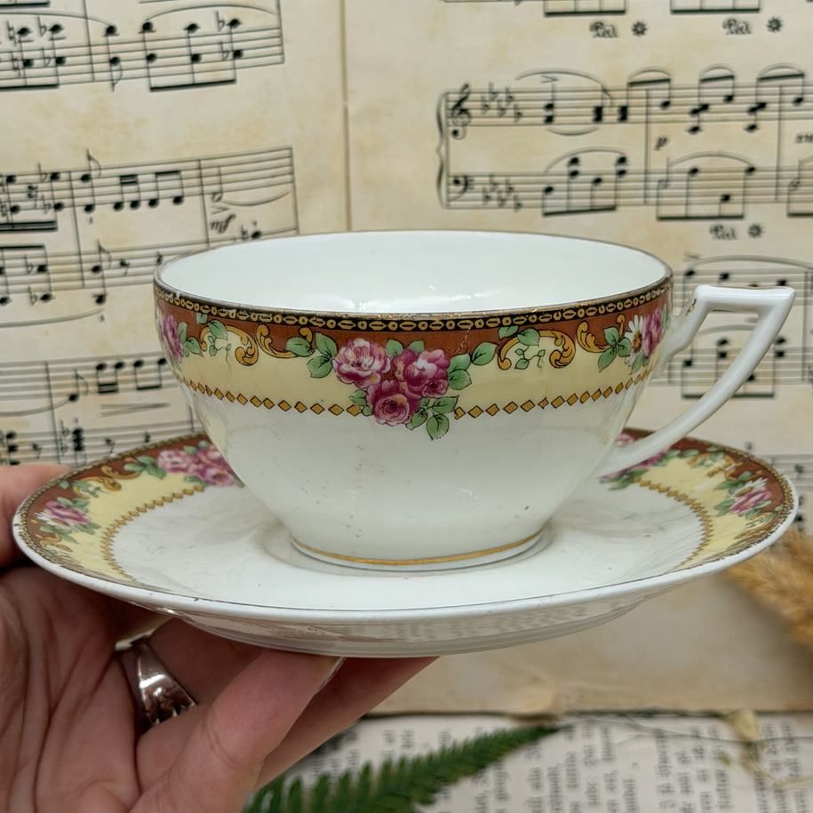 Чайная пара Porcelaine de Limoges 180 мл Франция