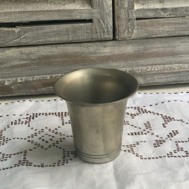 Ваза мини 6 см олово
