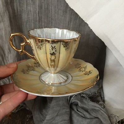 Кофейная пара White Mother Of Pearl