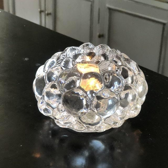 Подсвечник средний Ежевика 7 см хрусталь