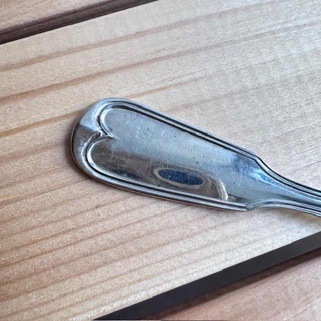 Ложка столовая 22 см серебрение Франция