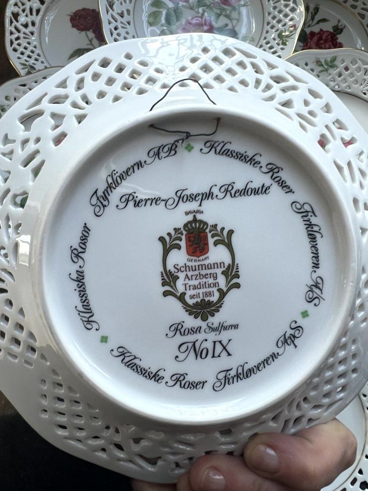 Тарелка №IX Schumann Arzberg Tradition 19 см Германия