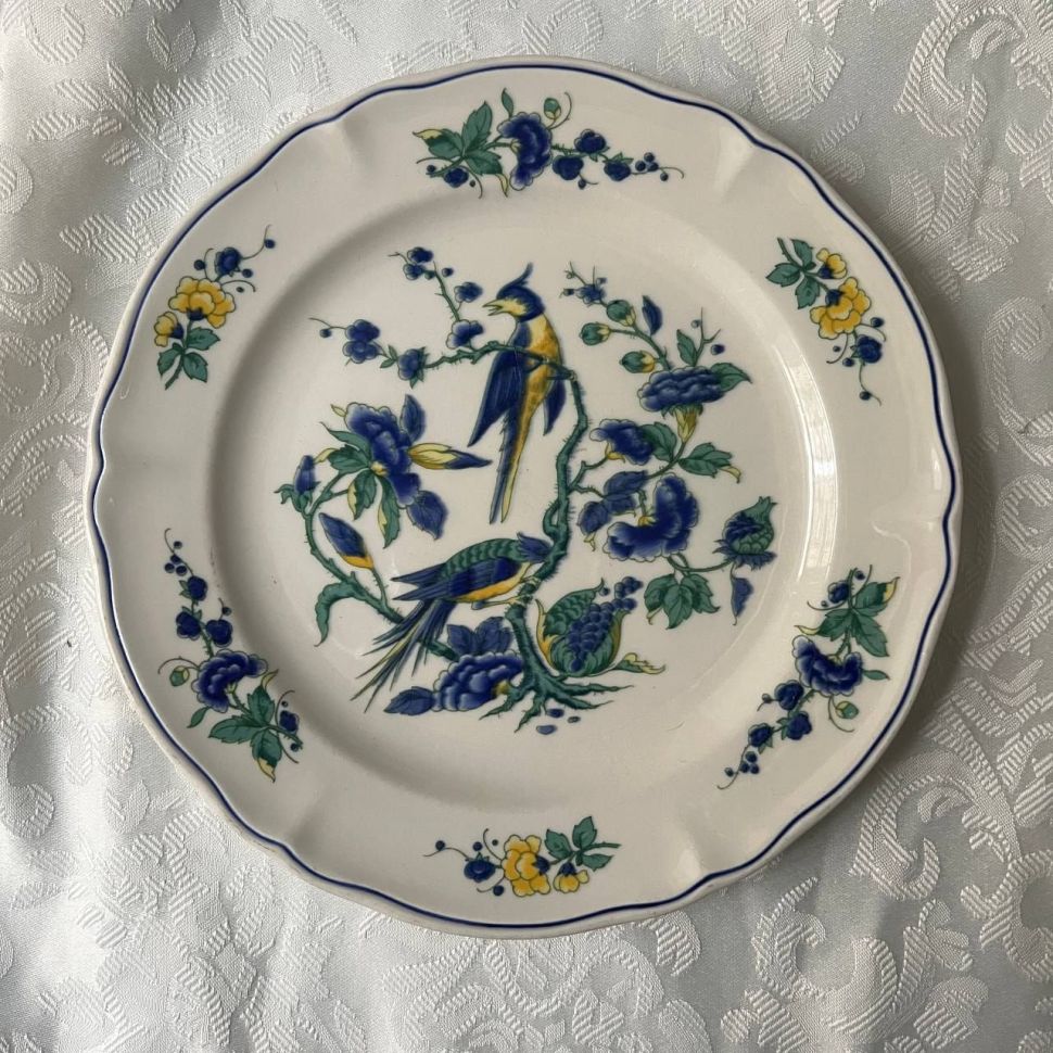 Тарелка Phoenix blau ВиллеройБох 20 см Германия     