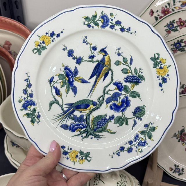 Тарелка Phoenix blau ВиллеройБох 24 см Германия     