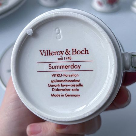 Чайная пара ВиллеройБох Summerday 200 мл Германия
