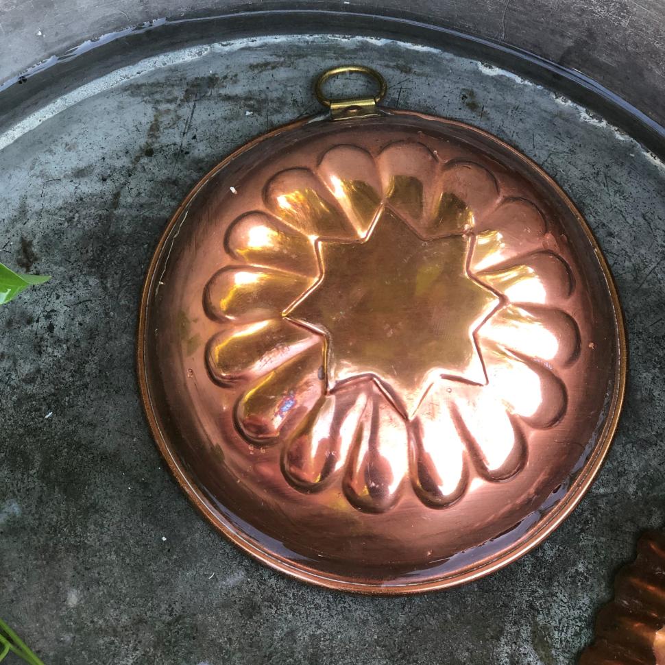 Форма для выпечки Звезда 11 см медь