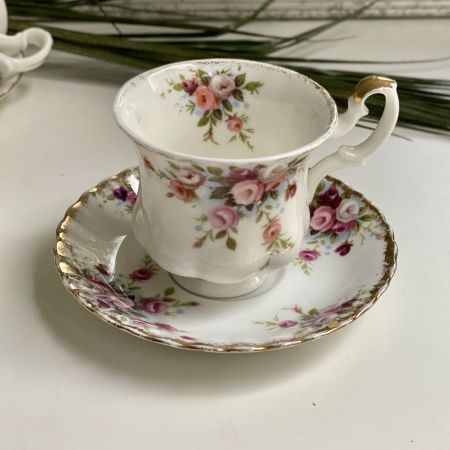Кофейная пара Royal Albert Cottage Garden 130 мл фарфор Англия