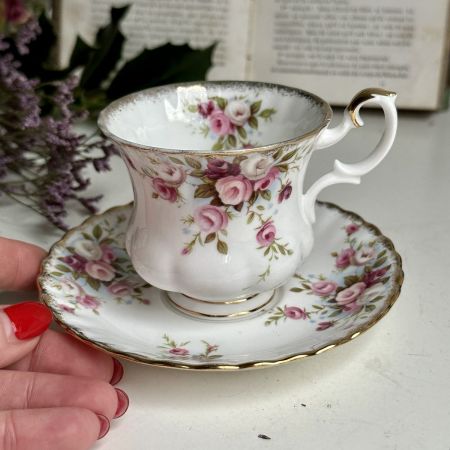 Кофейная пара Royal Albert Cottage Garden 130 мл фарфор Англия