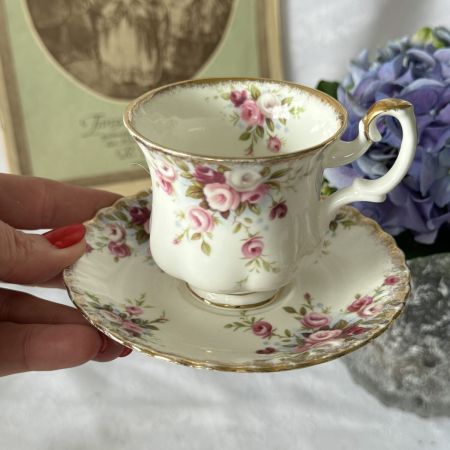 Кофейная пара Royal Albert Cottage Garden 130 мл фарфор Англия