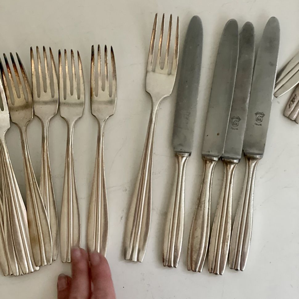 Вилка для завтрака Wellner 17 см мельхиор