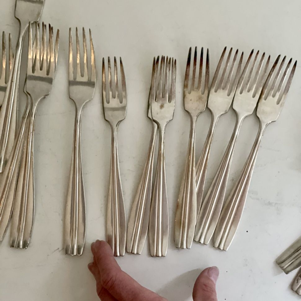 Вилка для завтрака Wellner 17 см мельхиор