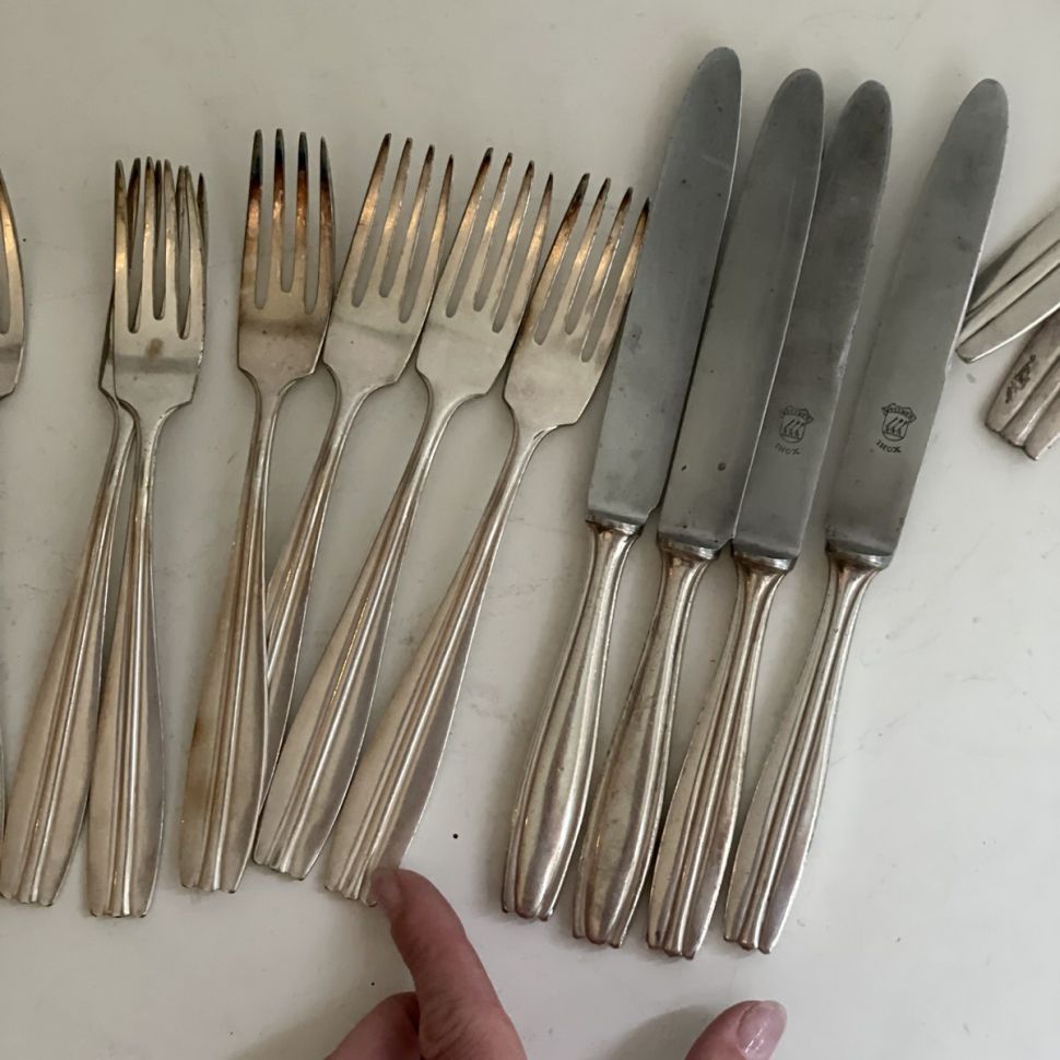 Вилка для завтрака Wellner 17 см мельхиор