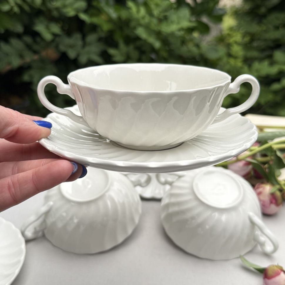 Бульонная пара Johnson Brothers 300 мл Англия 