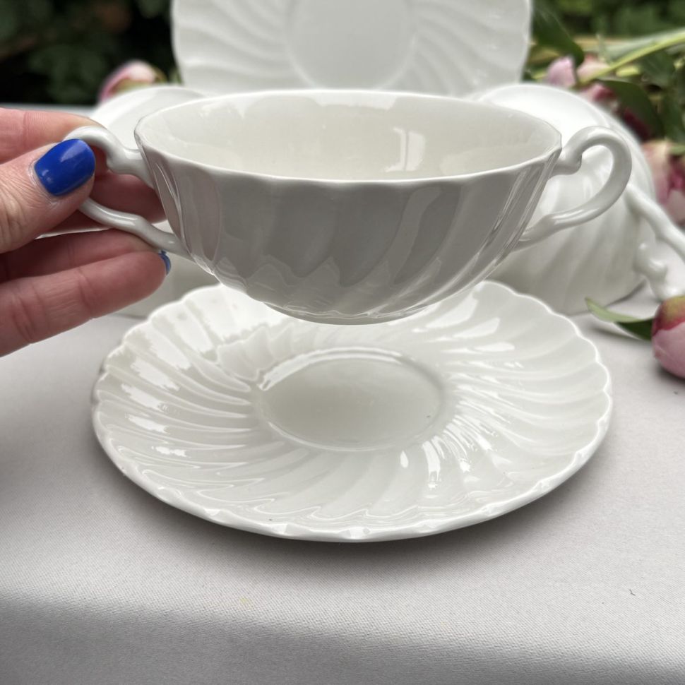 Бульонная пара Johnson Brothers 300 мл Англия 