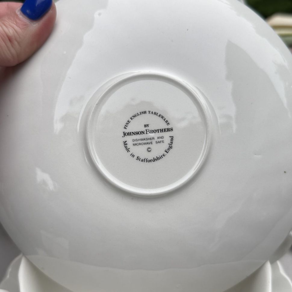 Бульонная пара Johnson Brothers 300 мл Англия 