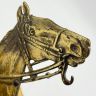 Вешалка Конь латунь