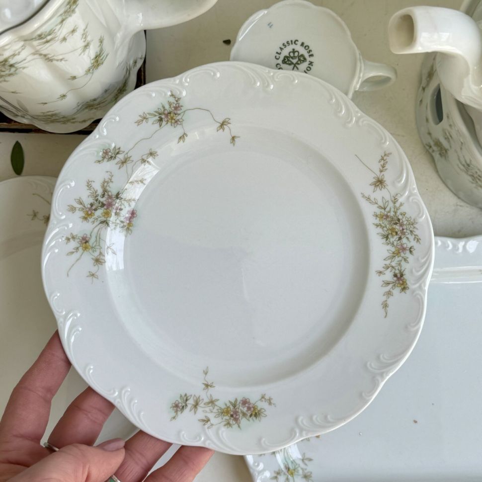 Тарелка для завтрака Rosenthal Monbijou полевые цветы 20 см Германия