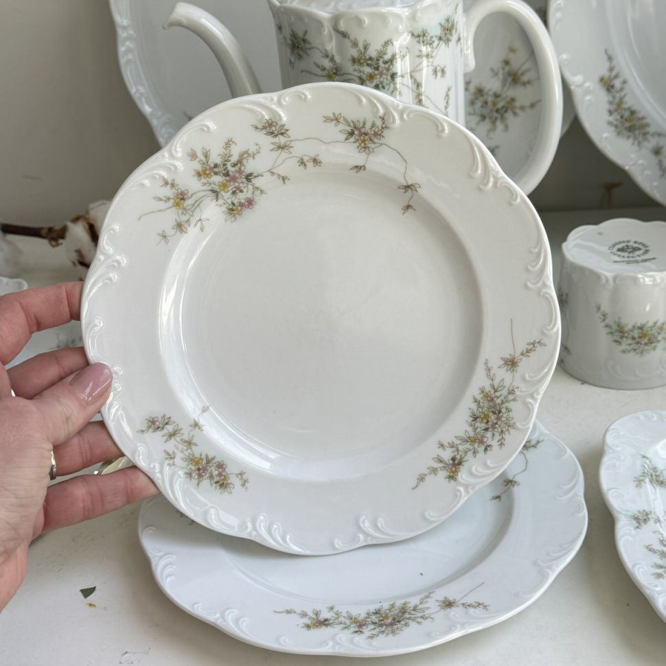 Тарелка для завтрака Rosenthal Monbijou полевые цветы 20 см Германия