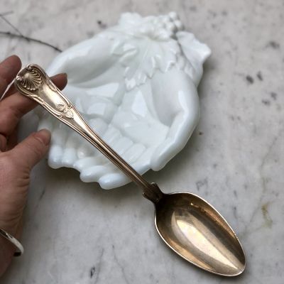 Ложка столовая, серебрение