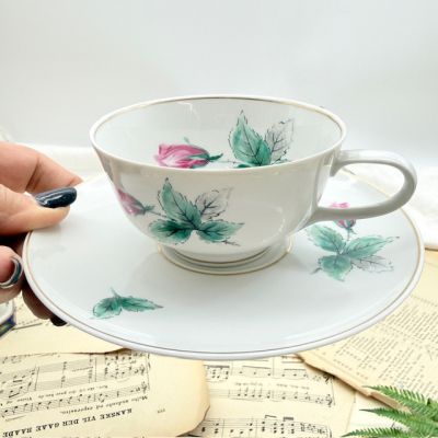 Чайная пара Rosenthal Роза 200 мл Германия