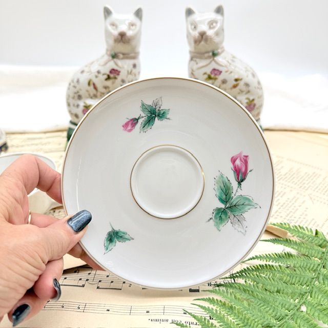 Чайная пара Rosenthal Роза 200 мл Германия