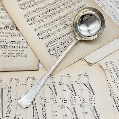 Половник Christofle 33 см серебрение Франция