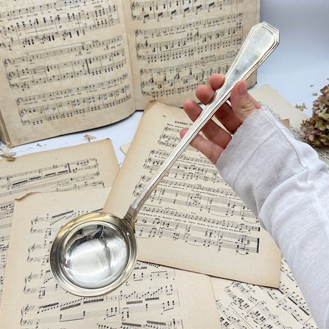 Половник Christofle 33 см серебрение Франция