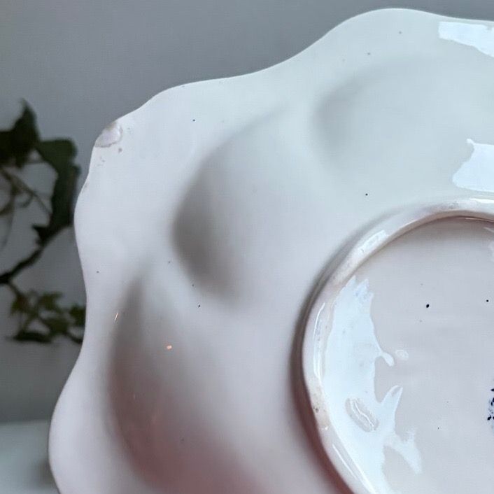 Блюдо James Kent Old Foley Staffordshire 30 см Англия реставрация