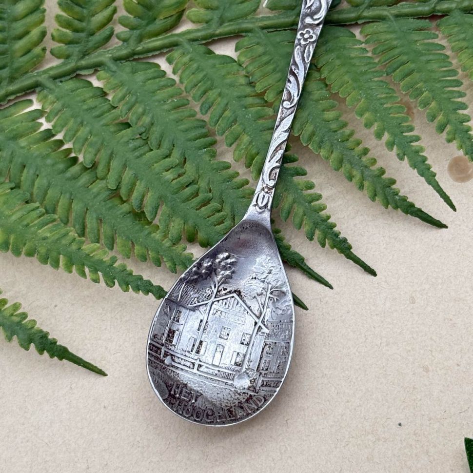 Ложка кофейная с ажурной ручкой Sola 12 см серебрение