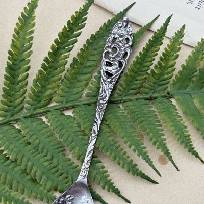 Ложка кофейная с ажурной ручкой Sola 12 см серебрение