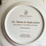 Тарелка Franklin Porcelain Сказки Маленькие человечки 1978 г. W.Germany