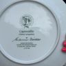 Тарелка Franklin Porcelain Птицы 23 см фарфор Франция 1984 г