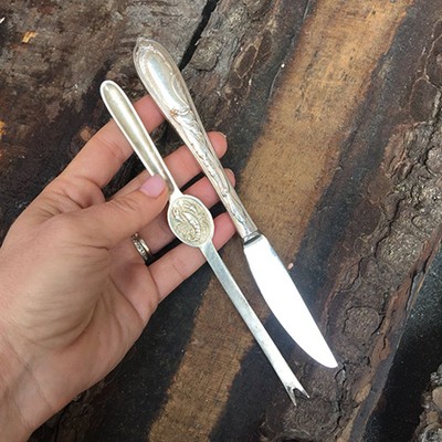 Набор приборы для рыбы