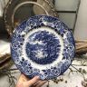 Тарелка Staffordshire English Scene 22 см Англия