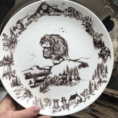 Тарелка 22см Gustavsberg Sweden 1979 год